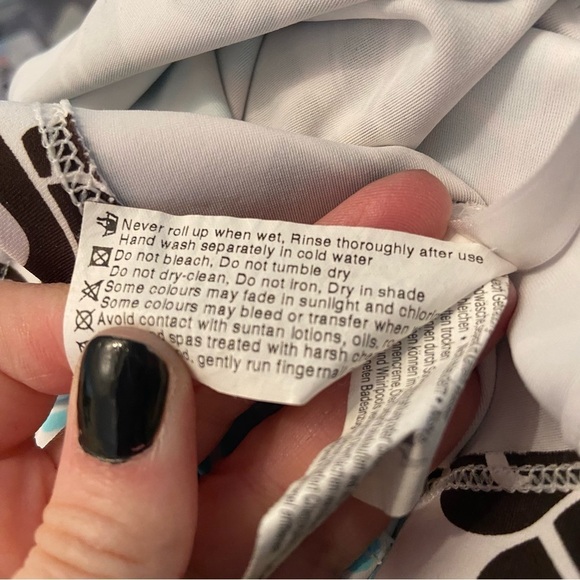 Seafolly women’s patterned tankini‎ in size  14 - Picture 7 of 8